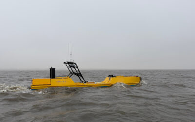 Woods Hole Group and Chance Maritime Complete Landmark 38 Day USV FAST Eddy Survey